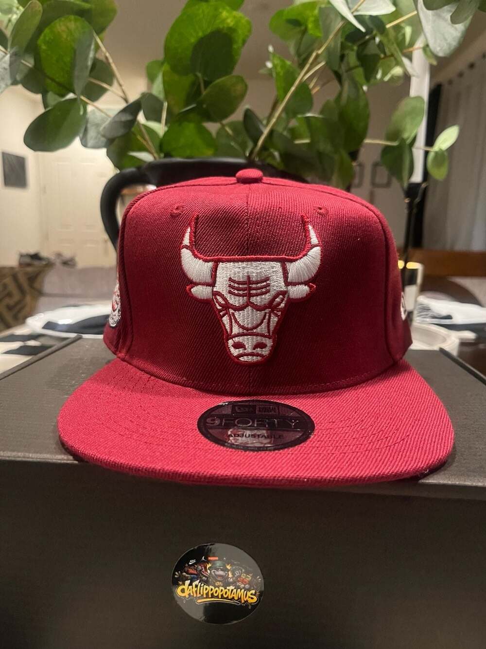 New Era Chicago Bulls 9FORTY Adjustable Snapback Hat